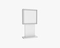 Advertising Display Stand Mockup 10 3D 모델 