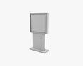 Advertising Display Stand Mockup 10 Modello 3D