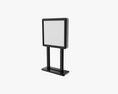 Advertising Display Stand Mockup 11 3D-Modell