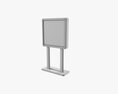 Advertising Display Stand Mockup 11 3Dモデル