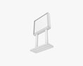 Advertising Display Stand Mockup 11 3D 모델 