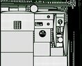 All-in-one Desktop Computer 01 3d model