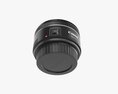 Canon EOS EF 50mm STM Lens 3D模型