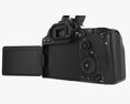 Canon EOS 90D DSLR Camera Body Open 3D 모델 