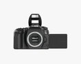 Canon EOS 90D DSLR Camera Body Open Modelo 3d