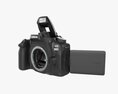 Canon EOS 90D DSLR Camera Body Open 3D-Modell