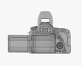 Canon EOS 90D DSLR Camera Body Open 3Dモデル
