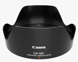Canon Tulip Lens Hood for EF 24-70mm USM Lens 3D 모델 