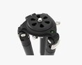 Carbon Fiber Camera Tripod 01 3D 모델 