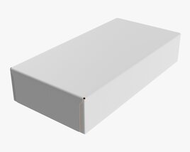 Cardboard Box 03 3D-Modell