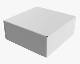 Cardboard Box 04 3D модель