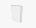 Cardboard Box With Window 01 3D 모델 