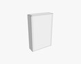 Cardboard Box With Window 02 Modello 3D