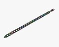 Chain Bracelet Unlocked Modelo 3d