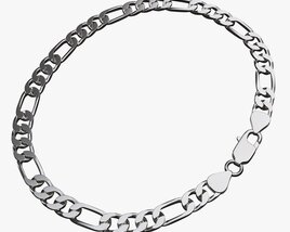 Chain Necklace Locked Modelo 3d