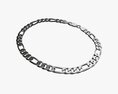 Chain Necklace Locked Modello 3D