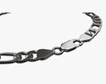 Chain Necklace Locked Modello 3D