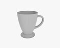 Coffee Mug With Handle 01 3D модель