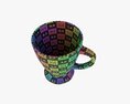 Coffee Mug With Handle 01 3D 모델 