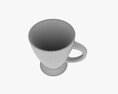 Coffee Mug With Handle 01 3d model