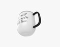 Coffee Mug With Handle 02 3D 모델 
