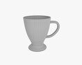 Coffee Mug With Handle 03 3D-Modell