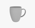 Coffee Mug With Handle 04 3D-Modell