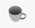 Coffee Mug With Handle 04 3D模型