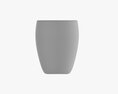 Coffee Mug With Handle 04 3D 모델 