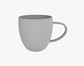 Coffee Mug With Handle 05 3D模型
