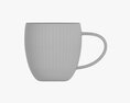 Coffee Mug With Handle 05 3D модель