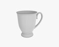 Coffee Mug With Handle 07 3D 모델 