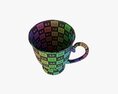 Coffee Mug With Handle 07 3D модель
