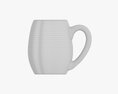 Coffee Mug With Handle 08 3Dモデル