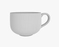 Coffee Mug With Handle 10 3D 모델 