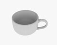 Coffee Mug With Handle 10 3D модель