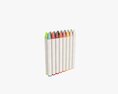 Crayons In Hanging Box Modello 3D