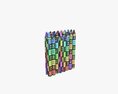 Crayons In Hanging Box Modelo 3D