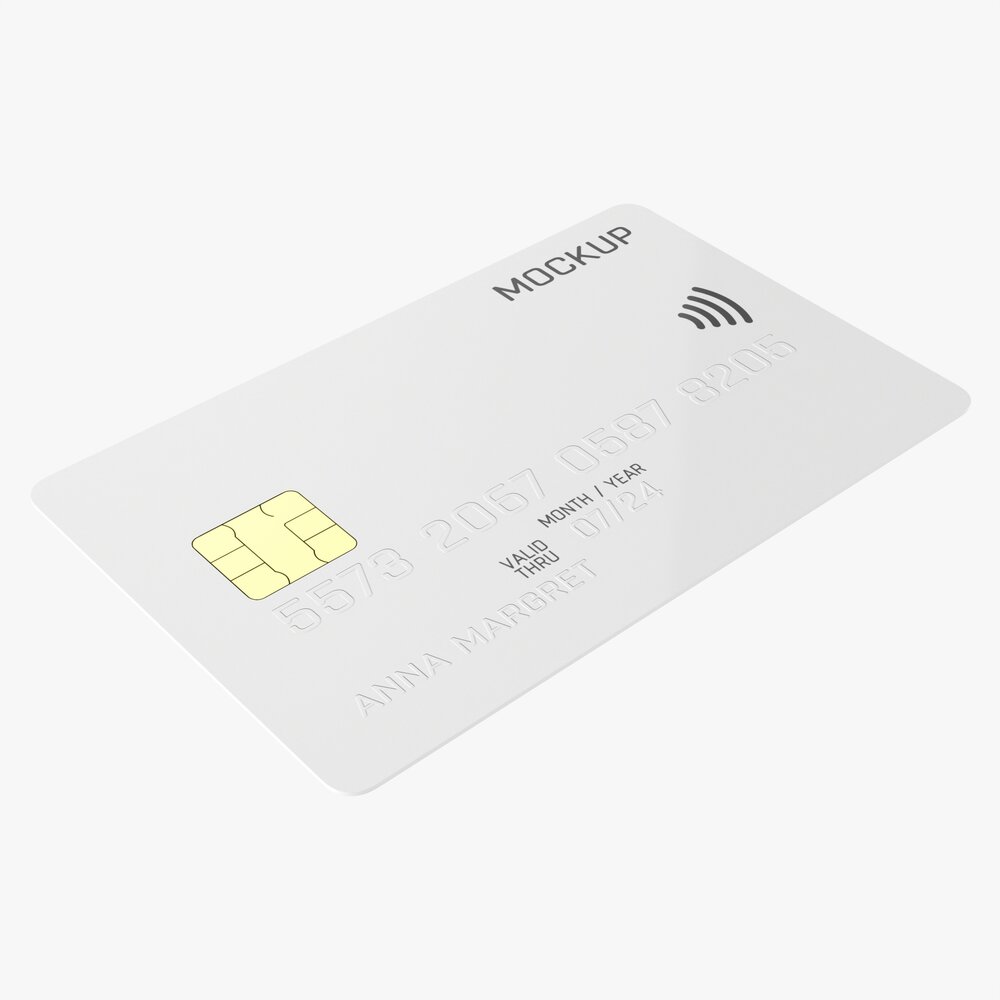 Credit Debit Card 01 Modelo 3D