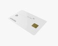 Credit Debit Card 01 3d model