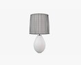Desk Lamp With Shade 3d model
