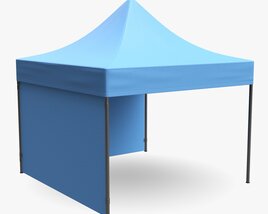 Display Tent Mockup 02 3D 모델 