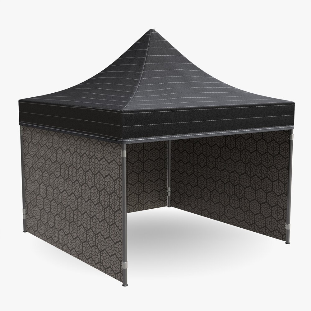 Display Tent Mockup 05 3D model