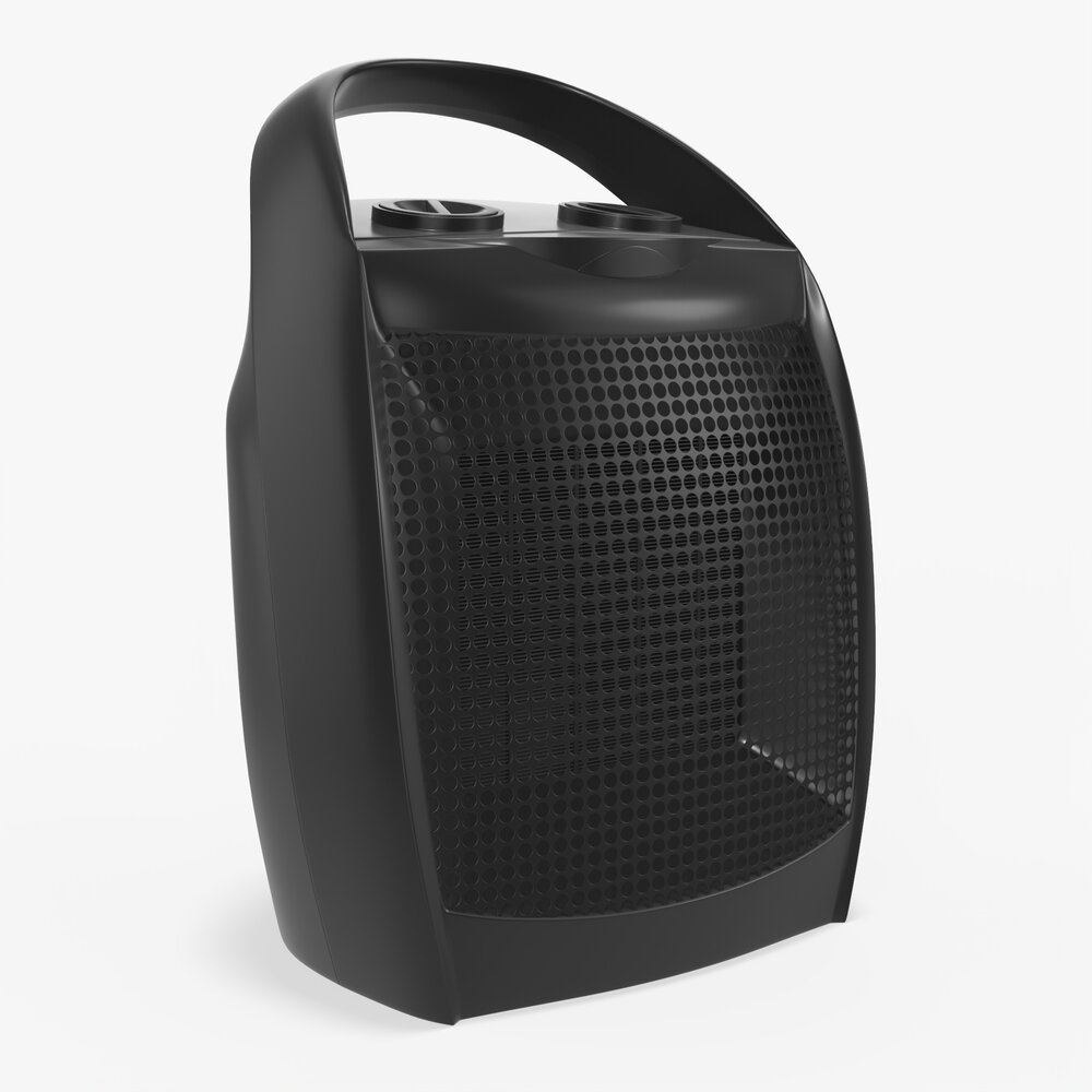 Electric Portable Heater 3D-Modell