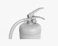Fire Extinguisher сlass A And B 01 Dirty Modello 3D