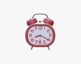 Retro Alarm Clock 3d model