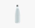 Glass Water Bottle Mockup 02 3d model