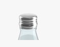 Glass Water Bottle Mockup 02 3D 모델 