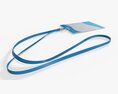 Identity Card On Strap Large 3D-Modell