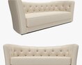 Knole Style Sofa 3Dモデル